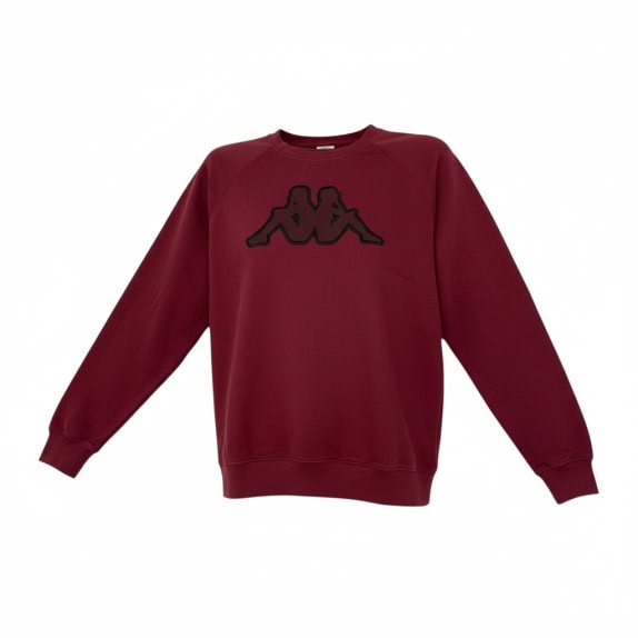 FELPA UOMO VINTAGE KAPPA BORDEAUX XL