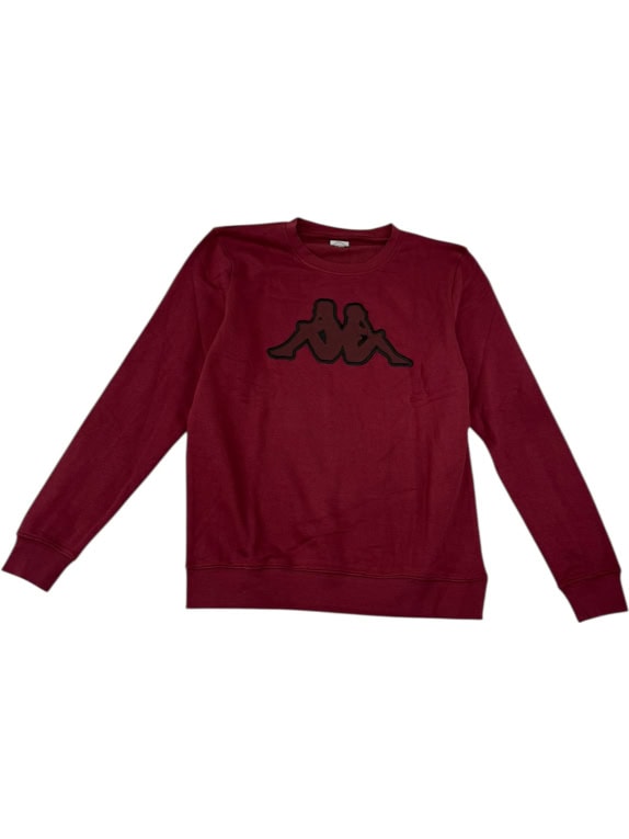 FELPA UOMO VINTAGE KAPPA BORDEAUX XL