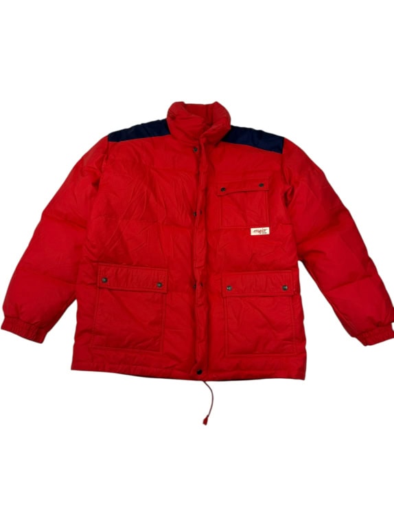VINTAGE ΚΟΚΚΙΝΟ PUFFER JACKET L/XL
