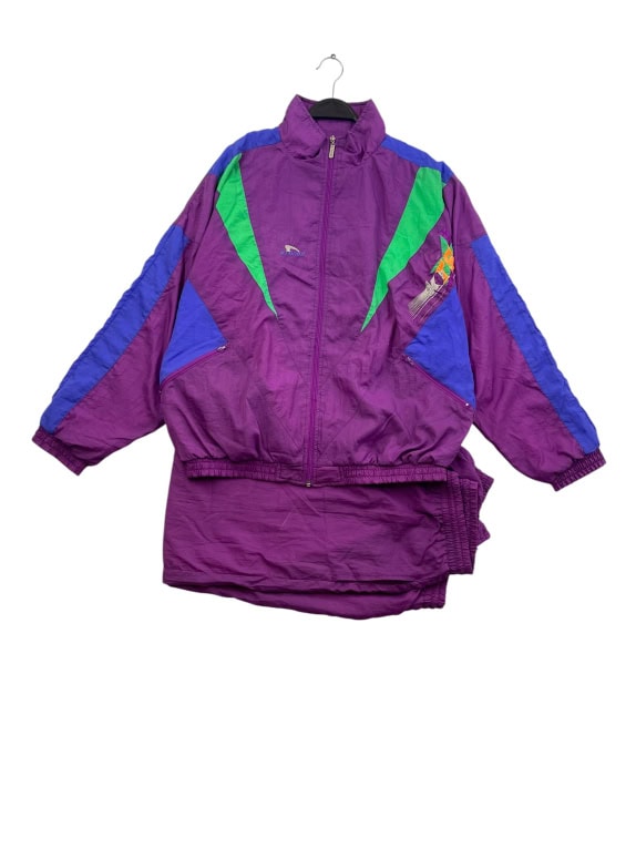 Vintage Kronos Πολύχρωμο Σετ Φόρμας 90s Unisex XL
