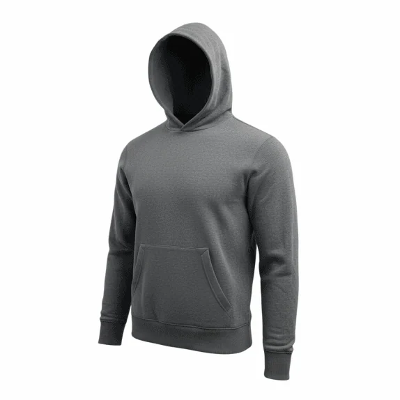 VINTAGE LEE HOODIE GREY MEN'S L