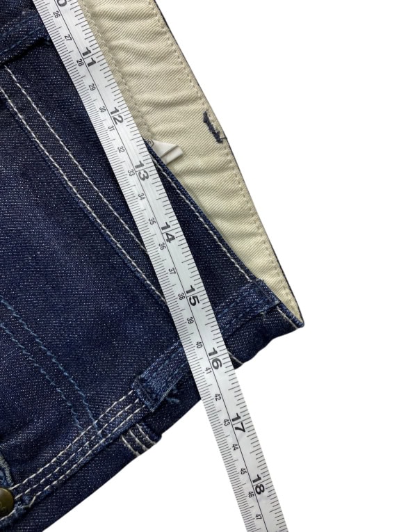 VINTAGE LEE JEANS WORKWEAR ΜΠΛΕ ΣΚΟΥΡΟ ΑΝΔΡΙΚΟ XS
