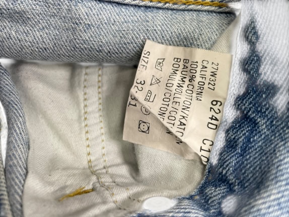 VINTAGE LEE REGULAR FIT STRAIGHT LEG JEAN S