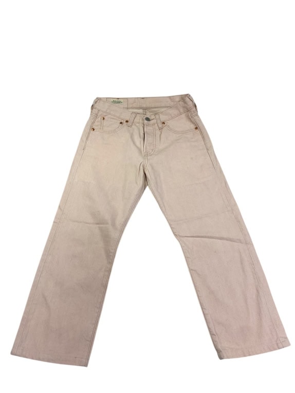 JEANS LEVI\'S 501 VINTAGE DA UOMO A GAMBA DRITTA AZZURRO CHIARO W30