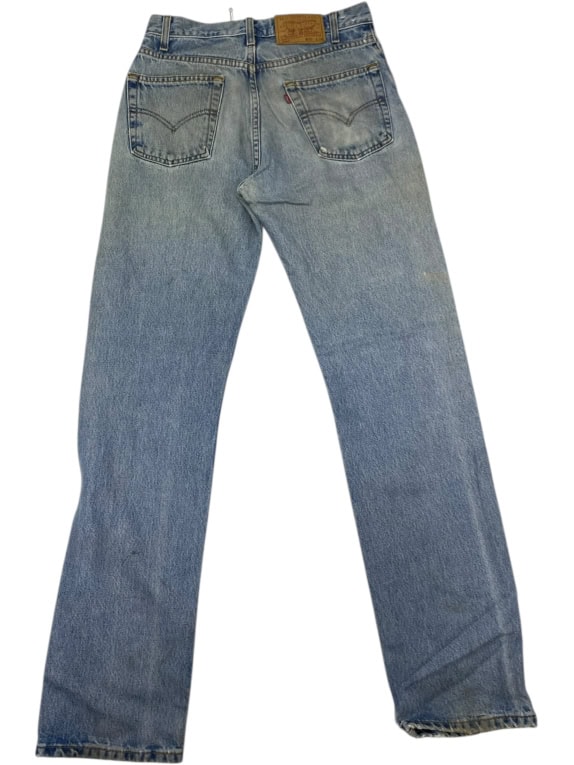 VINTAGE LEVI\'S 505 REGULAR FIT JEANS BLU M