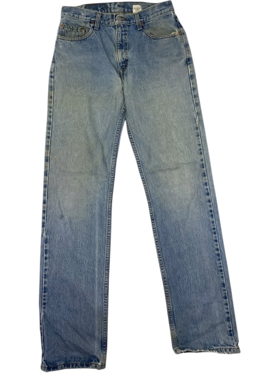 VINTAGE LEVI'S 505 REGULAR FIT ΜΠΛΕ ΤΖΙΝ M