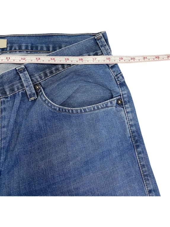 VINTAGE LEVIS 506 STANDARD STRAIGHT JEANS ΜΠΛΕ ΑΝΔΡΙΚΟ W34 L32