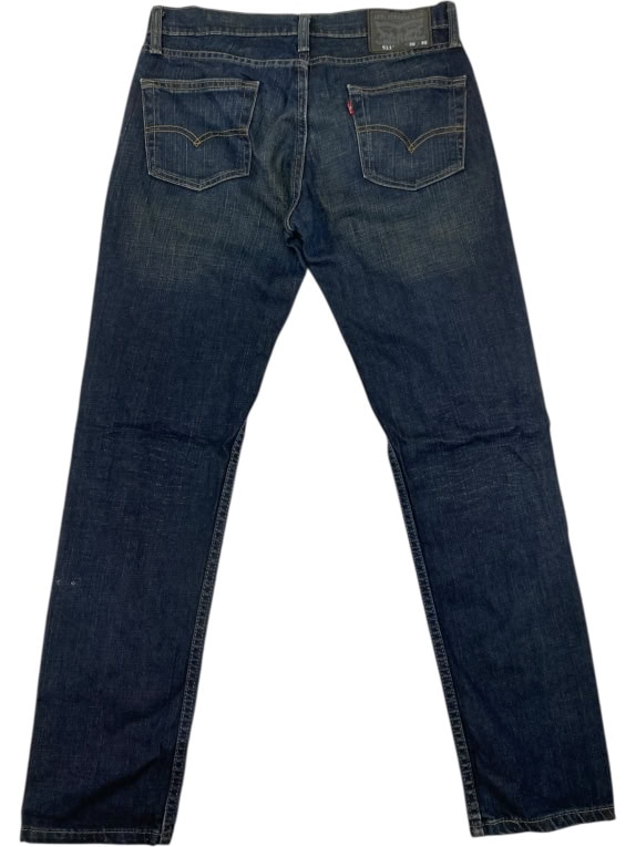 VINTAGE LEVI'S 511 ΣΚΟΥΡΟ ΜΠΛΕ ΤΖΙΝ ΠΑΝΤΕΛΟΝΙ M
