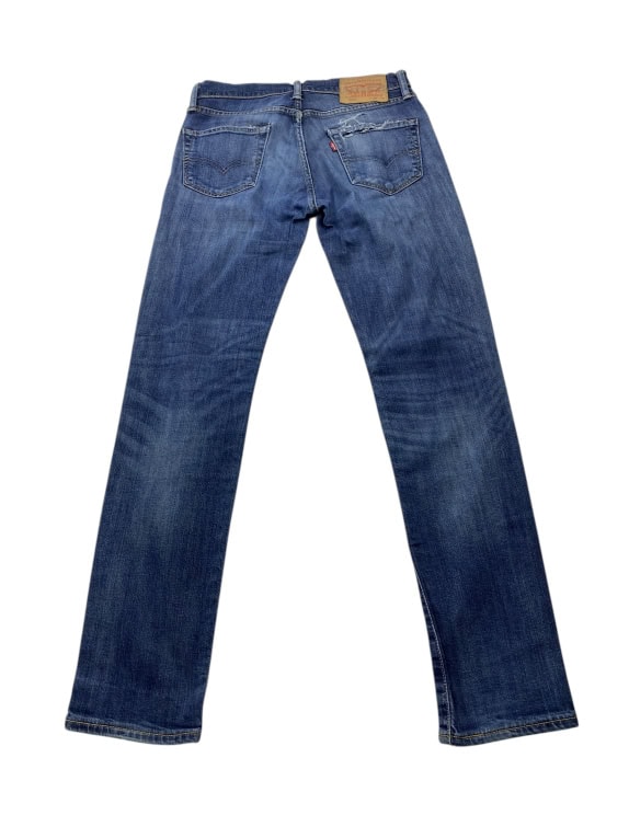 VINTAGE LEVI'S 511 ΤΖΙΝ ΠΑΝΤΕΛΟΝΙ ΜΕ ΕΛΑΦΡΙΑ ΦΘΟΡΑ ΜΠΛΕ ΑΝΔΡΙΚΟ W29 L32