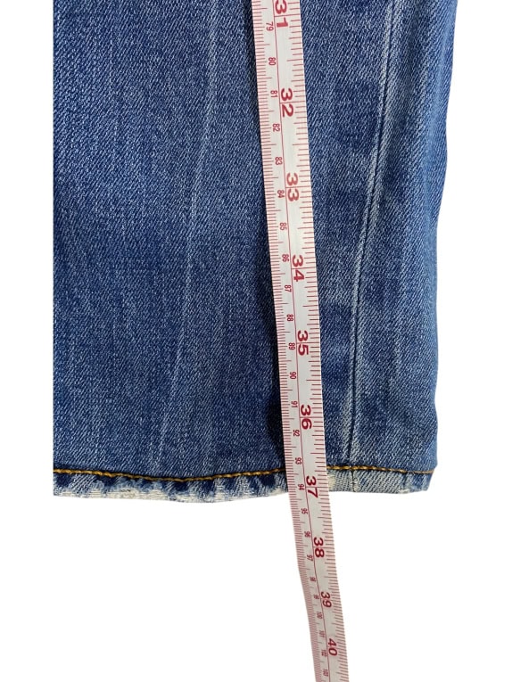 VINTAGE LEVI'S 511 ΤΖΙΝ ΠΑΝΤΕΛΟΝΙ ΣΤΕΝΗ ΓΡΑΜΜΗ ΜΠΛΕ ΑΝΔΡΙΚΟ W34