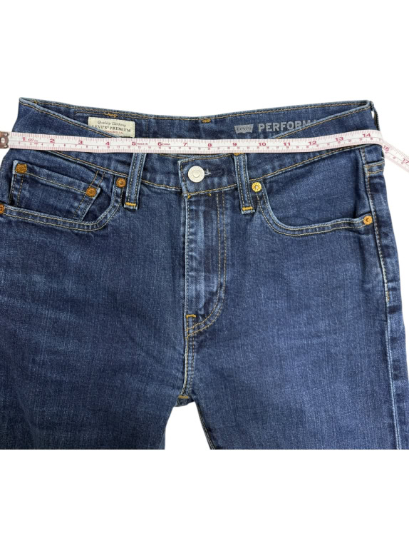 VINTAGE LEVI\'S 512 jeans da uomo blu S