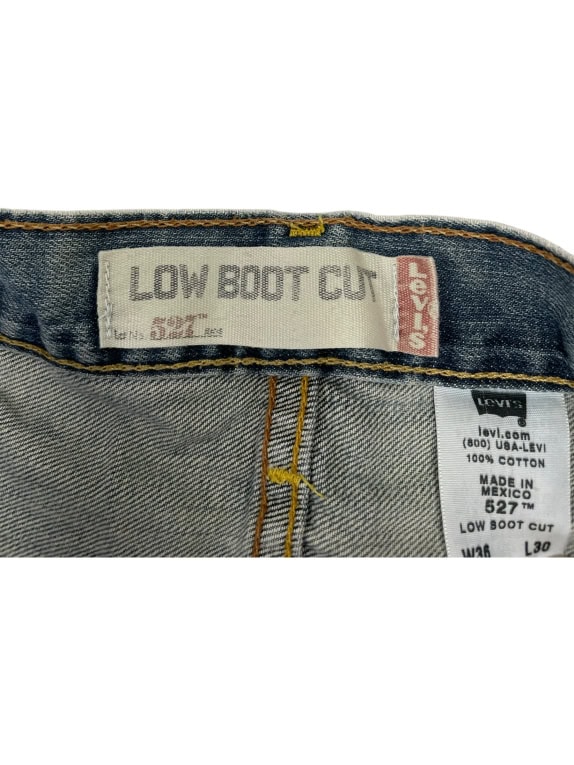VINTAGE LEVI'S 527 CT CUSTOMIZED TAPERED ΤΖΙΝ ΠΑΝΤΕΛΟΝΙ ΑΝΔΡΙΚΟ S