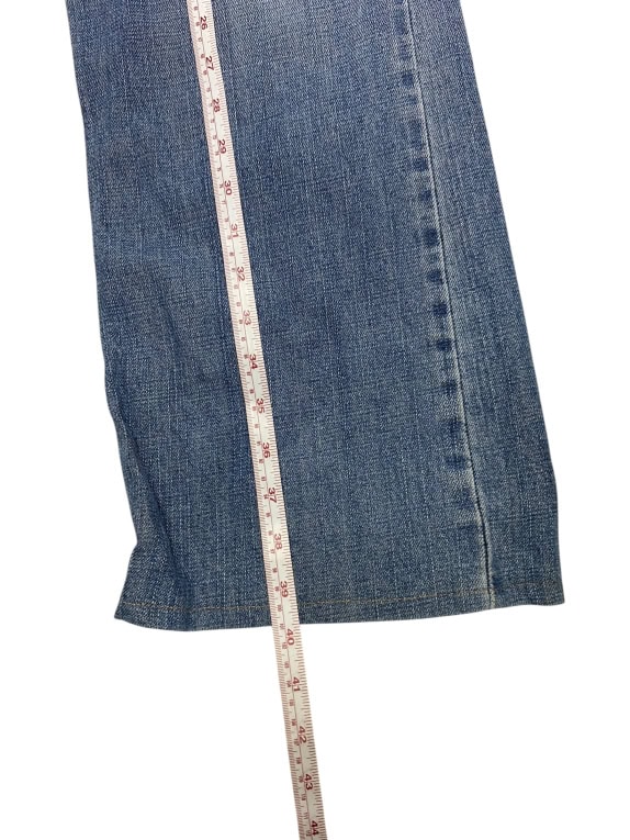 VINTAGE LEVI'S 527 LOW BOOT CUT BLUE JEANS L