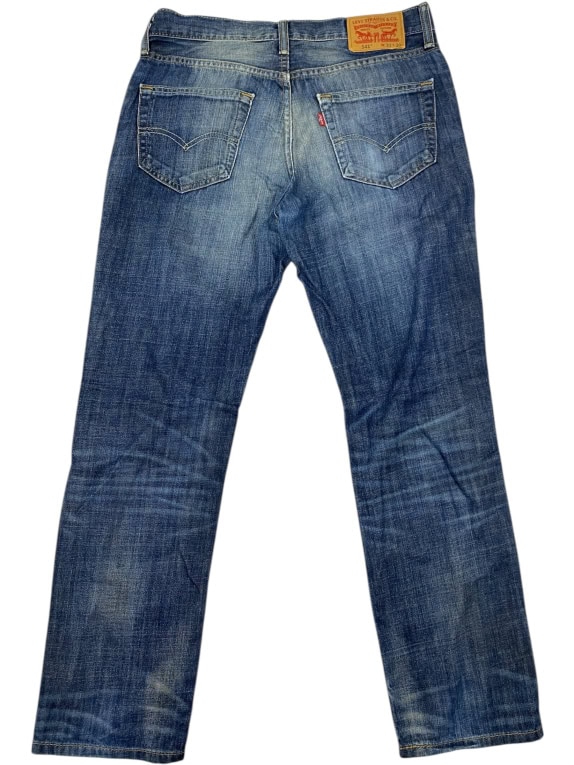 VINTAGE LEVI'S 541 ATHLETIC TAPER ΜΠΛΕ ΤΖΙΝ S