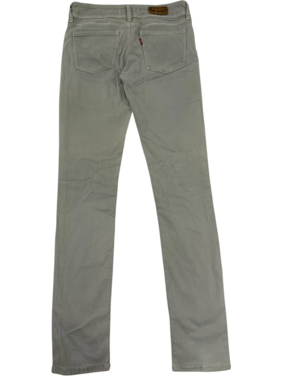 VINTAGE LEVI'S 571 SLIM FIT JEAN ΠΑΝΤΕΛΟΝΙ ΣΕ ΜΠΕΖ/ΓΚΡΙ S