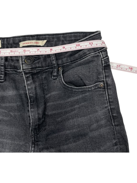 VINTAGE LEVI'S 721 HIGH RISE SKINNY JEAN ΠΑΝΤΕΛΟΝΙ M