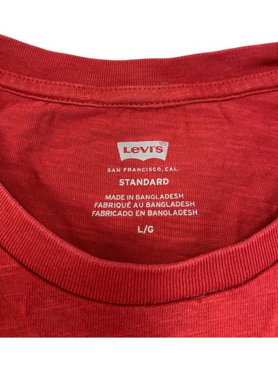VINTAGE LEVI'S ΑΝΔΡΙΚΗ ΚΟΝΤΟΜΑΝΙΚΗ ΜΠΛΟΥΖΑ L