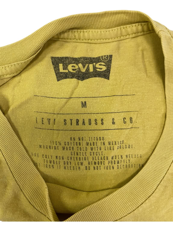 VINTAGE LEVI'S ΑΝΔΡΙΚΗ ΚΟΝΤΟΜΑΝΙΚΗ ΜΠΛΟΥΖΑ M