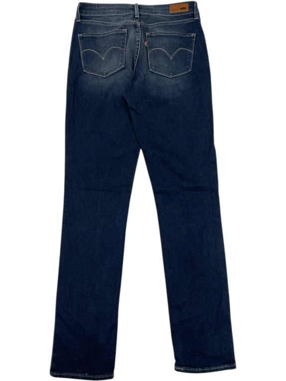 JEANS DA DONNA VINTAGE LEVI\'S DEMI CURVE SLIM FIT IN BLU SCURO M