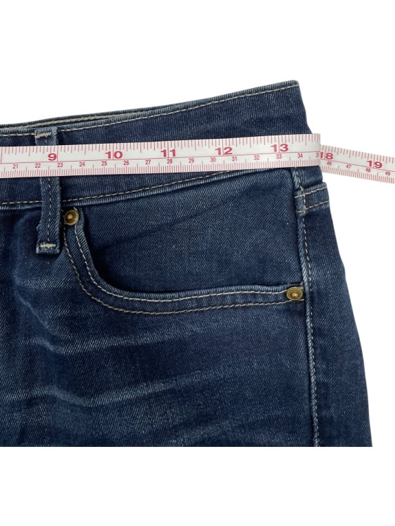 JEANS DA DONNA VINTAGE LEVI\'S DEMI CURVE SLIM FIT IN BLU SCURO M