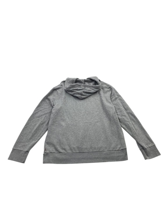 FELPA CON CAPPUCCIO VINTAGE LEVI\'S LOGO GRIGIO UNISEX L