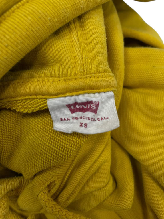 VINTAGE LEVI'S ΓΥΝΑΙΚΕΙΟ ΦΟΥΤΕΡ ΚΟΥΚΟΥΛΑ ΚΙΤΡΙΝΟ XS