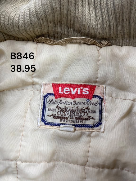 VINTAGE LEVIS ΜΠΟΥΦΑΝ FIELD JACKET ΧΑΚΙ ΑΝΔΡΙΚΟ XL