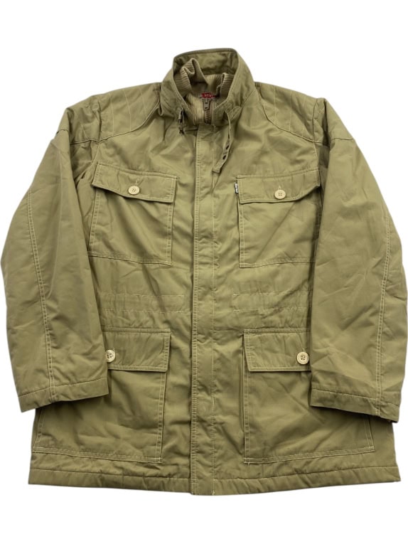 VINTAGE LEVIS ΜΠΟΥΦΑΝ FIELD JACKET ΧΑΚΙ ΑΝΔΡΙΚΟ XL