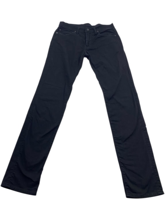 VINTAGE LEVIS JEANS DENIM NERI DA UOMO W32 L34