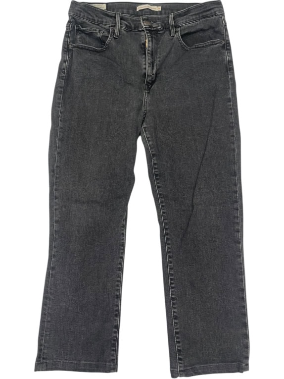VINTAGE LEVI'S PREMIUM ΓΥΝΑΙΚΕΙΟ JEAN ΠΑΝΤΕΛΟΝΙ ΣΕ ΣΚΟΥΡΟ ΓΚΡΙ M