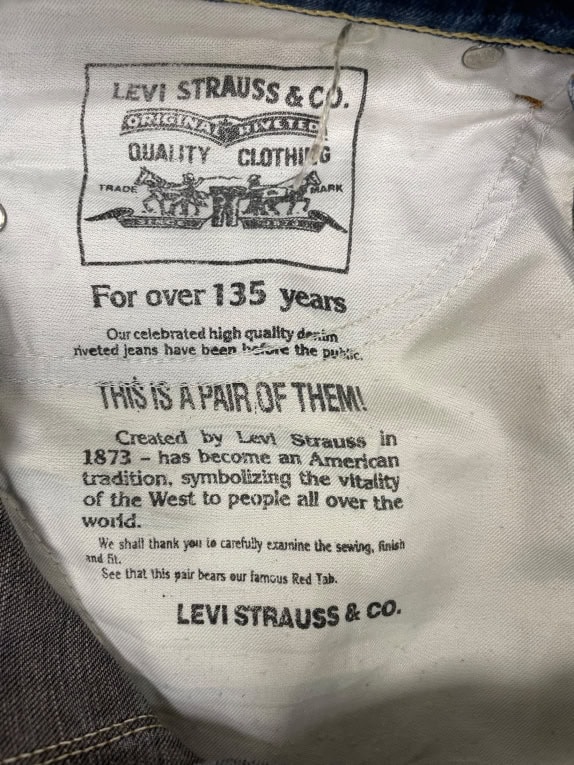 VINTAGE LEVI'S SLIM FIT ΤΖΙΝ ΠΑΝΤΕΛΟΝΙ ΑΝΔΡΙΚΟ Μ