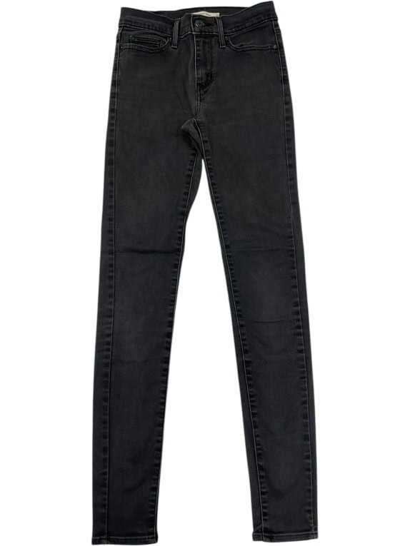 VINTAGE LEVI'S SLIMMING SUPER SKINNY ΓΥΝΑΙΚΕΙΟ JEAN ΠΑΝΤΕΛΟΝΙ ΣΕ ΣΚΟΥΡΟ ΓΚΡΙ S