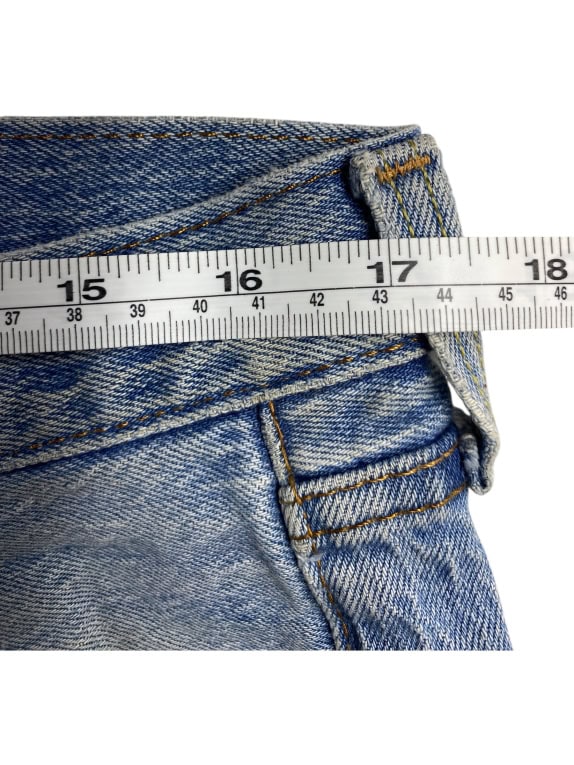 VINTAGE LEVIS DENIM JEANS DISTRESSED BLUE MEN 33
