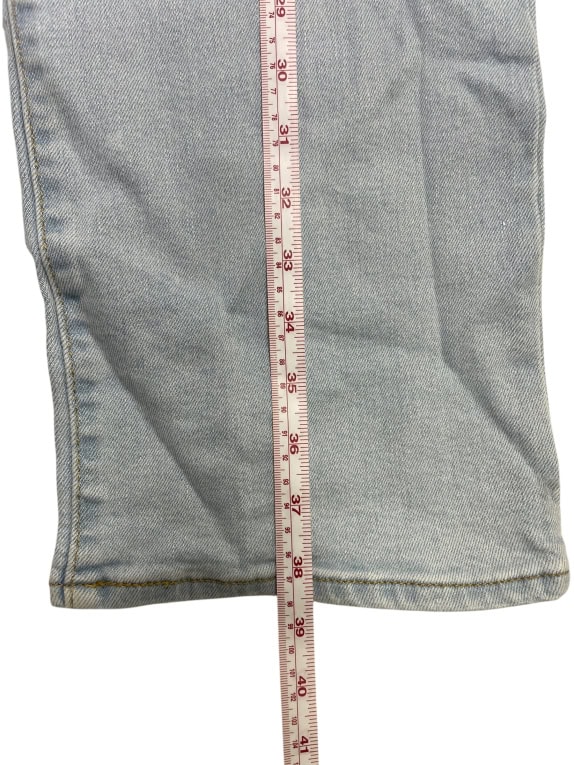 VINTAGE LEVI'S ΤΖΙΝ ΠΑΝΤΕΛΟΝΙ RIBCASE STRAIGHT ANKLE ΓΥΝΑΙΚΕΙΟ L