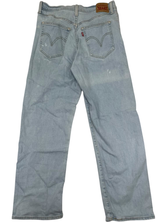 VINTAGE LEVI'S ΤΖΙΝ ΠΑΝΤΕΛΟΝΙ RIBCASE STRAIGHT ANKLE ΓΥΝΑΙΚΕΙΟ L