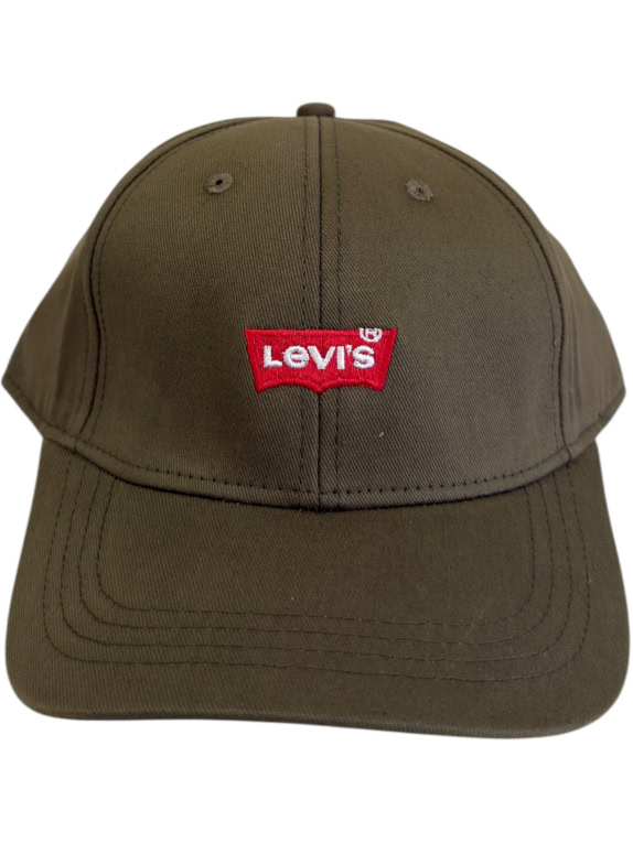 VINTAGE LEVI'S KHAKI CAP ONE SIZE