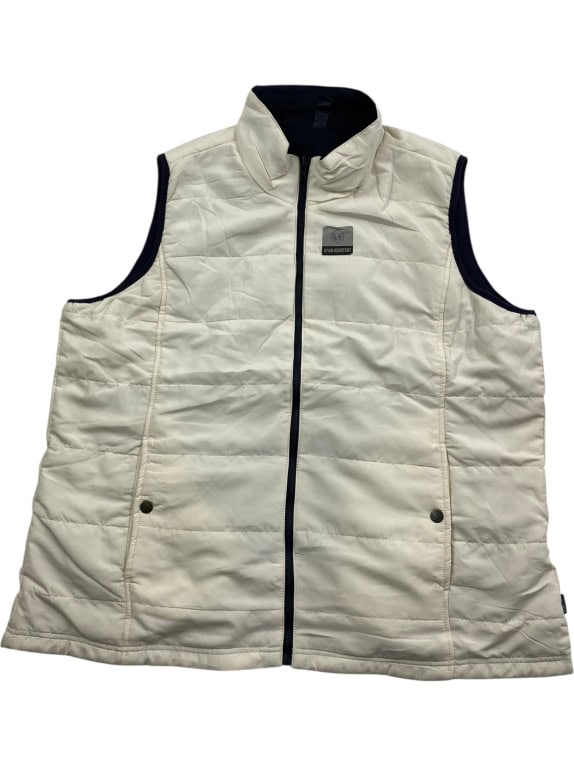 VINTAGE LINCOLN OUTFITTERS ΑΜΑΝΙΚΟ ΜΠΟΥΦΑΝ PUFFER STAIN RESISTANT ΚΡΕΜ ΑΝΔΡΙΚΟ 3XL