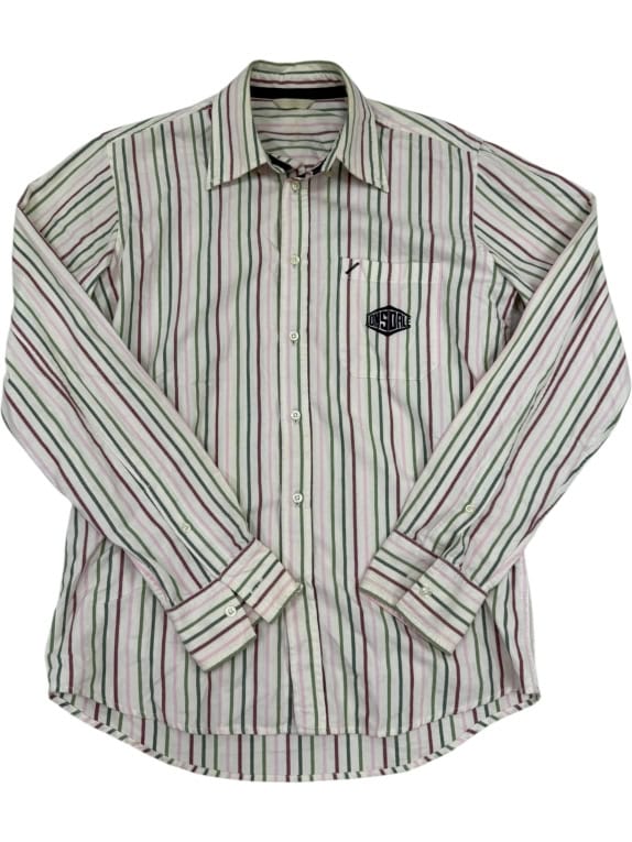 VINTAGE LONSDALE STRIPED MULTICOLOR LONG SLEEVE SHIRT
