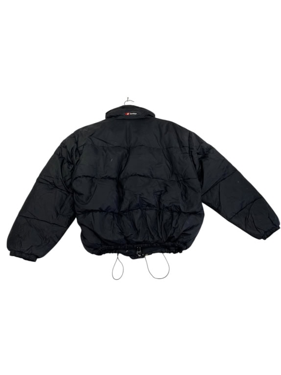 VINTAGE LOTTO BLACK PUFFER JACKET S
