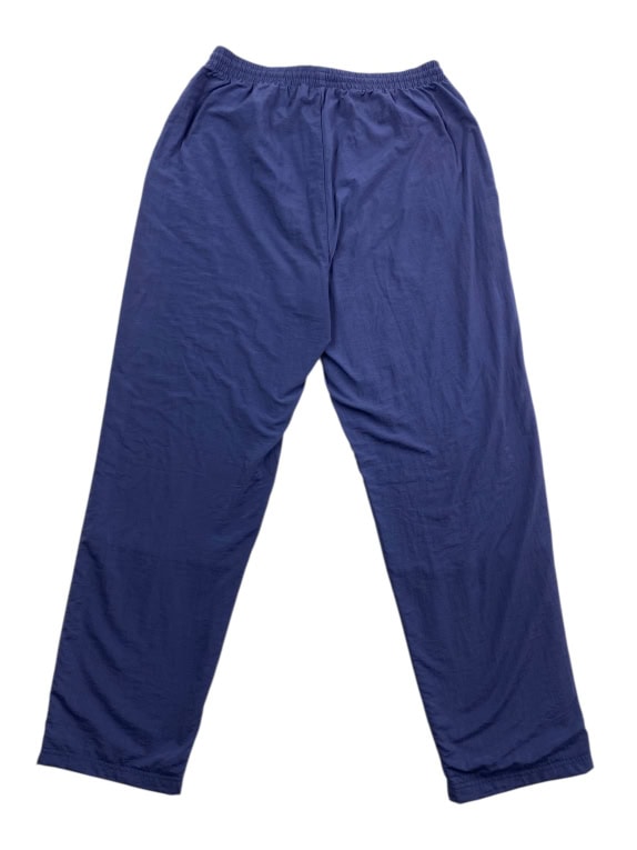 VINTAGE LOTTO TRACK PANTS BORIS BECKER LINE LOGO BLUE MEN'S XL