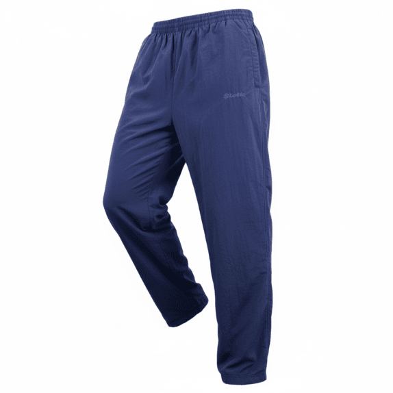 VINTAGE LOTTO TRACK PANTS BORIS BECKER LINE LOGO BLUE MEN'S XL