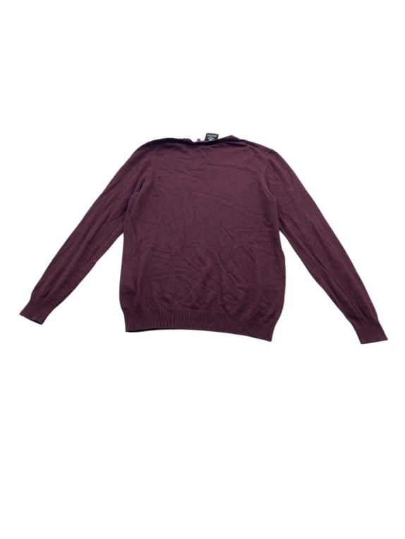 VINTAGE LYLE & SCOTT KNIT SWEATER BURGUNDY MEN L
