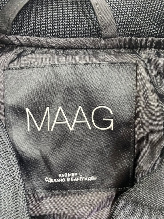 VINTAGE MAAG JACKET ΜΑΥΡΟ ΑΝΔΡΙΚΟ L