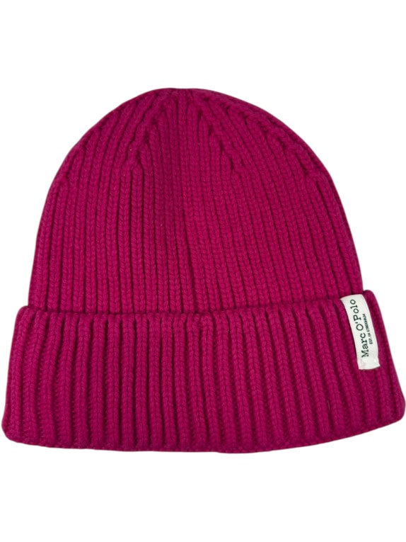 VINTAGE MARC O\'POLO berretto lavorato a maglia magenta