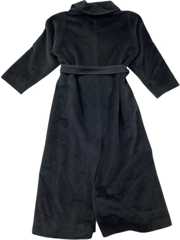 VINTAGE MARELLA ΜΑΥΡΟ ΜΑΚΡΥ ΠΑΛΤΟ M/L