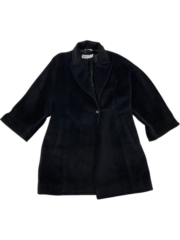 VINTAGE MARELLA BLACK LONG COAT M/L