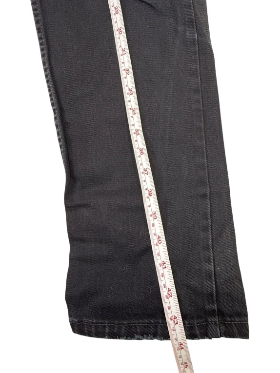 VINTAGE Μαύρο Τζιν Παντελόνι Levi's Regular Fit - Μέγεθος M