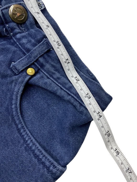 VINTAGE MOSCHINO JEANS ΠΑΝΤΕΛΟΝΙ DENIM ΜΠΛΕ ΓΥΝΑΙΚΕΙΟ S
