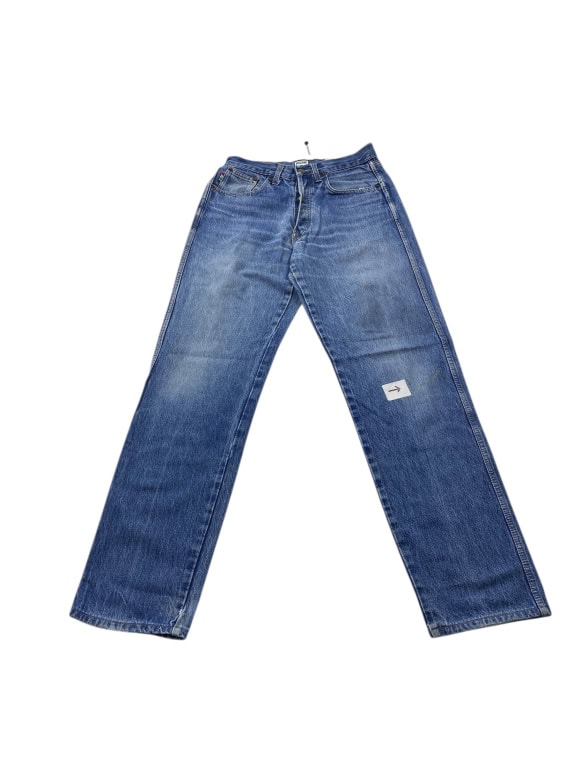 VINTAGE MOSCHINO JEANS ΠΑΝΤΕΛΟΝΙ ΤΖΙΝ STRAIGHT FIT ΜΠΛΕ ΑΝΔΡΙΚΟ S