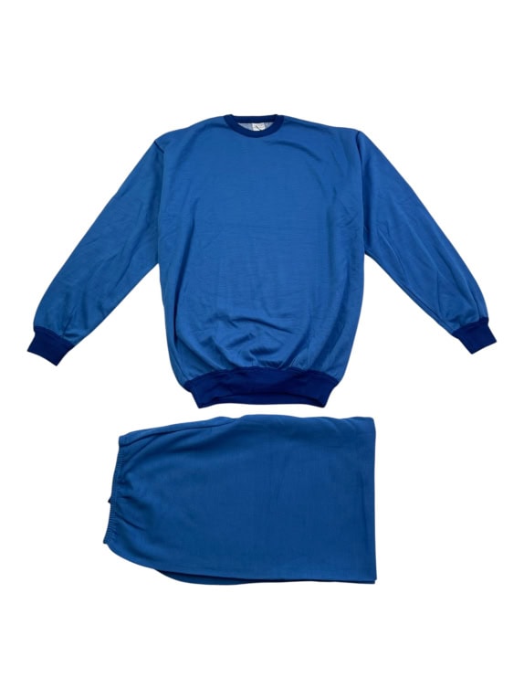 Tuta set blu vintage basic anni \'90 unisex XL